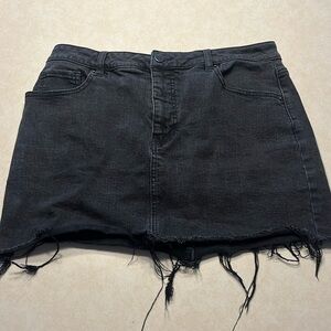 Faded Glory Denim Skirt Size 12